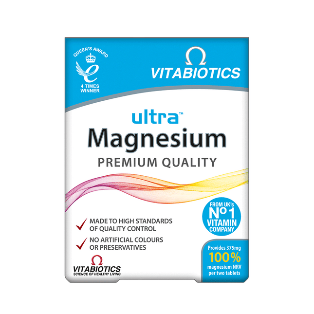 VITABIOTICS Ultra Magnesium 60 Tablets (Case 4)