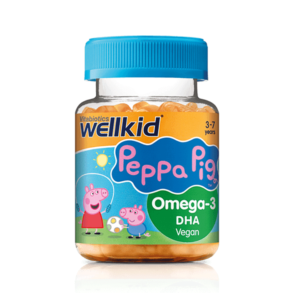 VITABIOTICS Wellkid Peppa Pig DHA Omega-3 30 Capsules (Case 3)