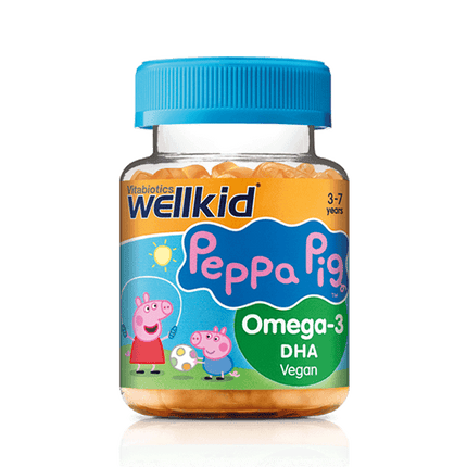 VITABIOTICS Wellkid Peppa Pig DHA Omega-3 30 Capsules (Case 3)