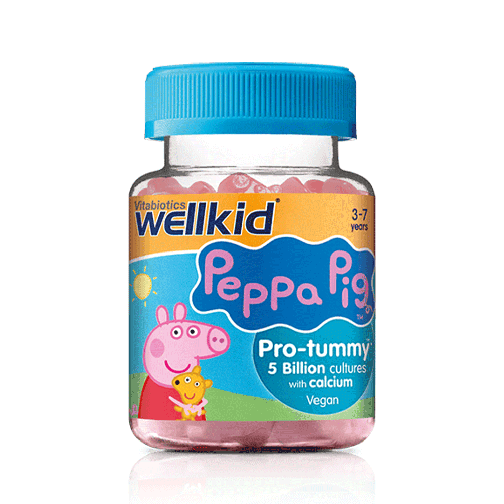VITABIOTICS Wellkid Peppa Pig Pro-Tummy 30 Capsules (Case 3)