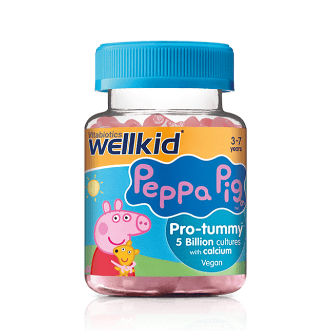 VITABIOTICS Wellkid Peppa Pig Pro-Tummy 30 Capsules (Case 3)