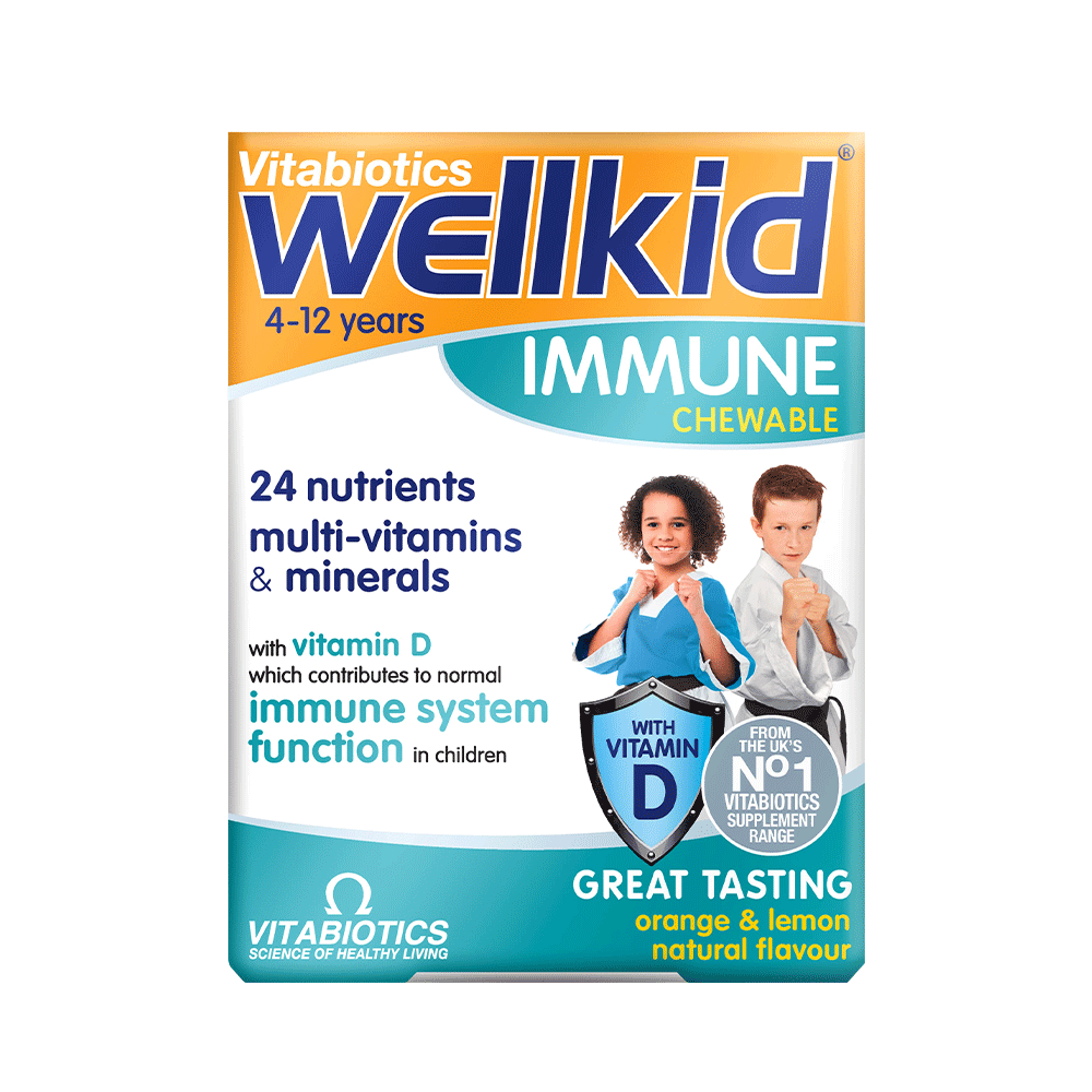 VITABIOTICS Wellkid Immune Chewable 30 Tablets (Case 4)