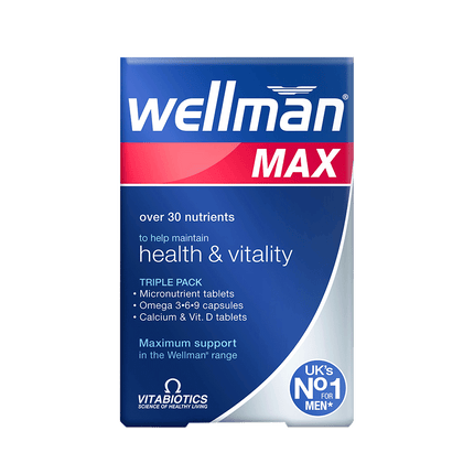 VITABIOTICS Wellman Max 84 Tablets (Case 4)