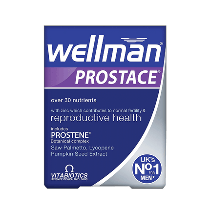 VITABIOTICS Wellman Prostace 60 Tablets (Case 4)