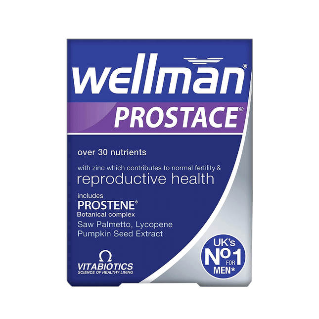 VITABIOTICS Wellman Prostace 60 Tablets (Case 4)