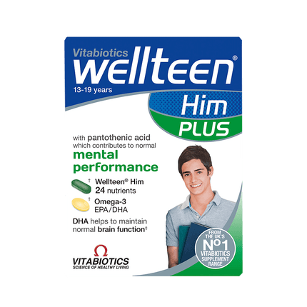 VITABIOTICS Wellteen Him Plus 56 Tablets (Case 4)