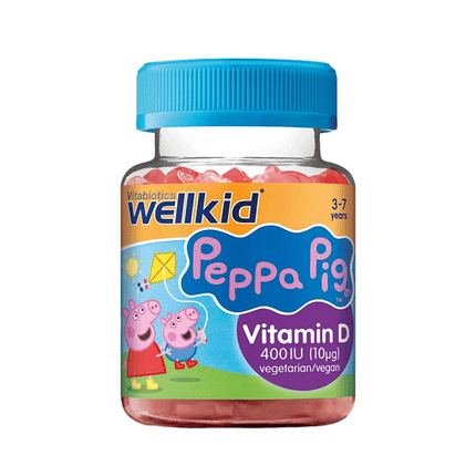 VITABIOTICS Wellkid Peppa Pig Vitamin D 30 Capsules (Case 3)