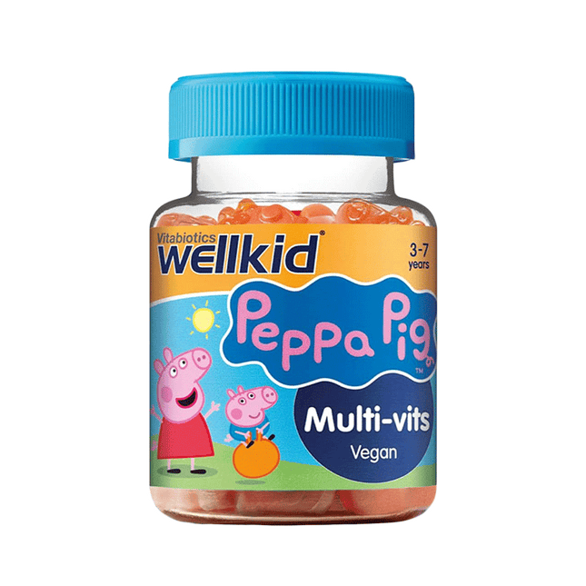 VITABIOTICS Wellkid Peppa Pig Multi-Vitamin 30 Capsules (Case 3)