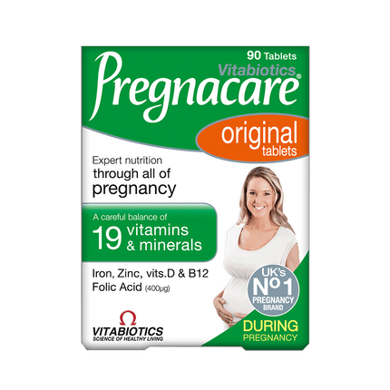 VITABIOTICS Pregnacare Original 90 Tablets (Case 4)