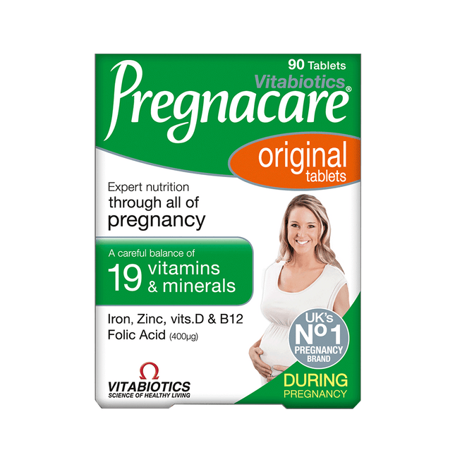 VITABIOTICS Pregnacare Original 90 Tablets (Case 4)