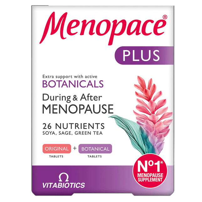 VITABIOTICS Menopace Plus 56 Capsules (Case 4)