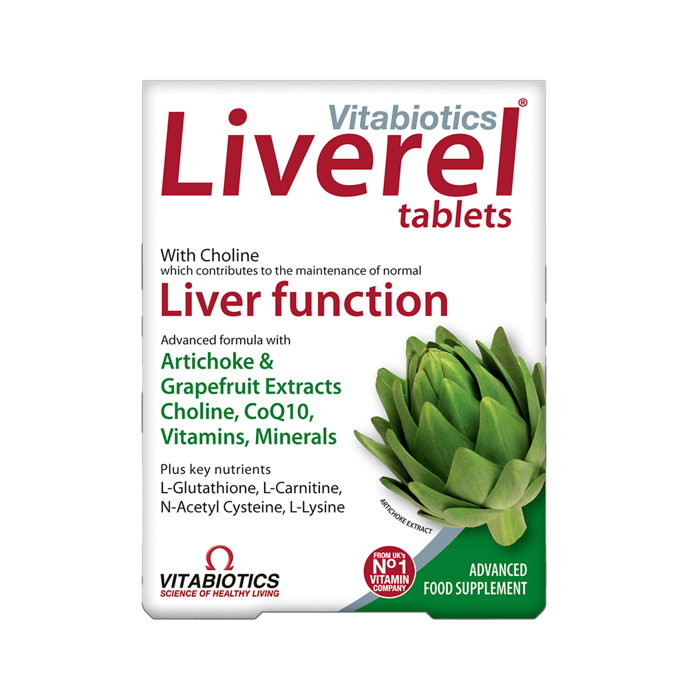 VITABIOTICS Liverel 60 Tablets (Case 4)