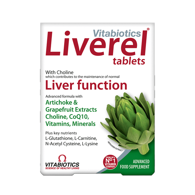 VITABIOTICS Liverel 60 Tablets (Case 4)