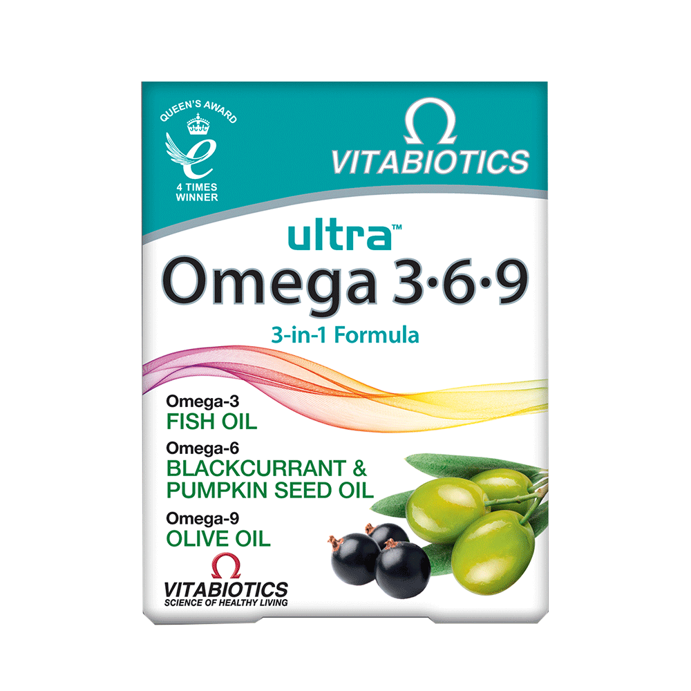 VITABIOTICS Ultra Omega 3-6-9 60 Capsules (Case 4)