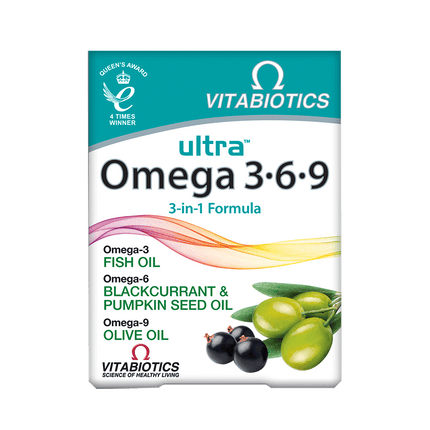 VITABIOTICS Ultra Omega 3-6-9 60 Capsules (Case 4)