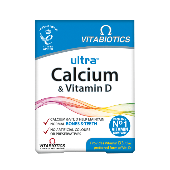 VITABIOTICS Ultra Calcium 30 Tablets (Case 4)