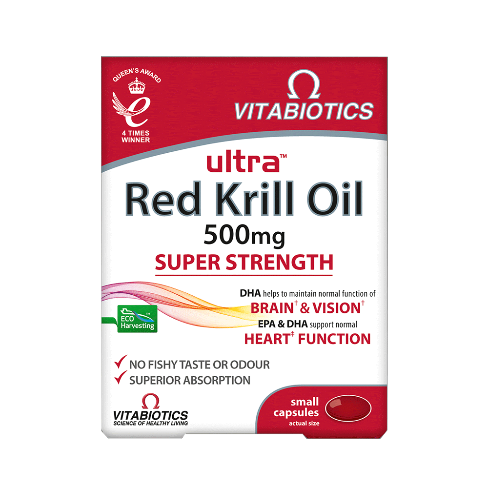VITABIOTICS Ultra Red Krill Oil 30 Capsules (Case 4)