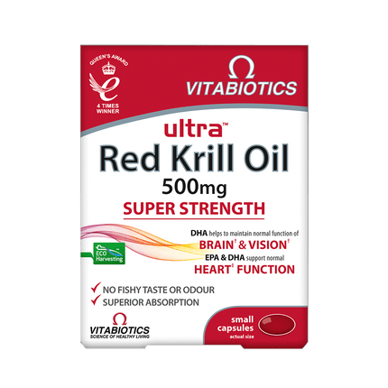 VITABIOTICS Ultra Red Krill Oil 30 Capsules (Case 4)