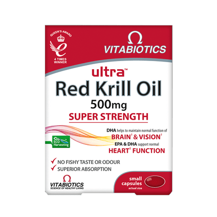 VITABIOTICS Ultra Red Krill Oil 30 Capsules (Case 4)