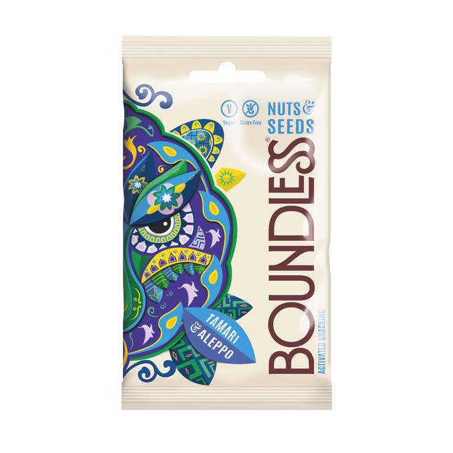 Boundless Activated Nuts & Seeds: Tamari & Aleppo - Longdan Official Online Store