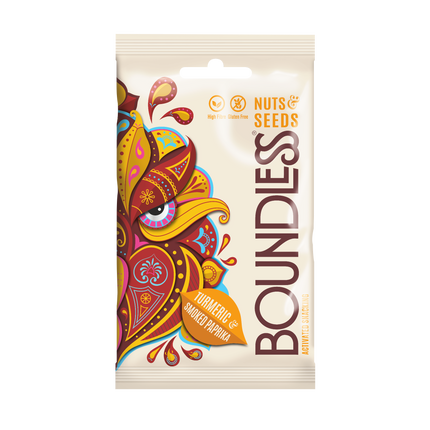Boundless Nuts & Seeds: Turmeric & Smoked Paprika 30g - Longdan Official Online Store
