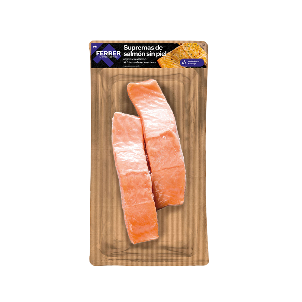 Ferrer Skinless Salmon Supremes 250g (Frozen) - Longdan Official Online Store