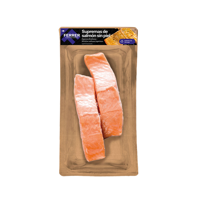 Ferrer Skinless Salmon Supremes 250g (Frozen) - Longdan Official Online Store
