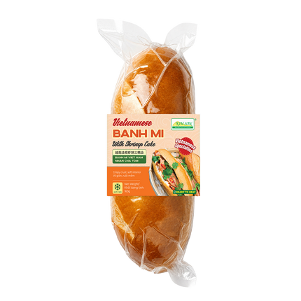 KIM SON Vietnamese Banh Mi With Shrimp Cake 160G (Frozen) (Case 24)