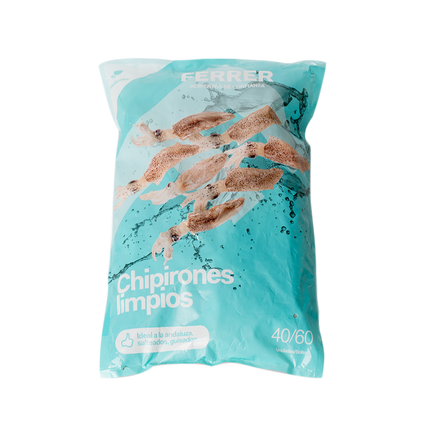 Ferrer Baby Squid Cleaned 500g (Frozen) - Longdan Official Online Store
