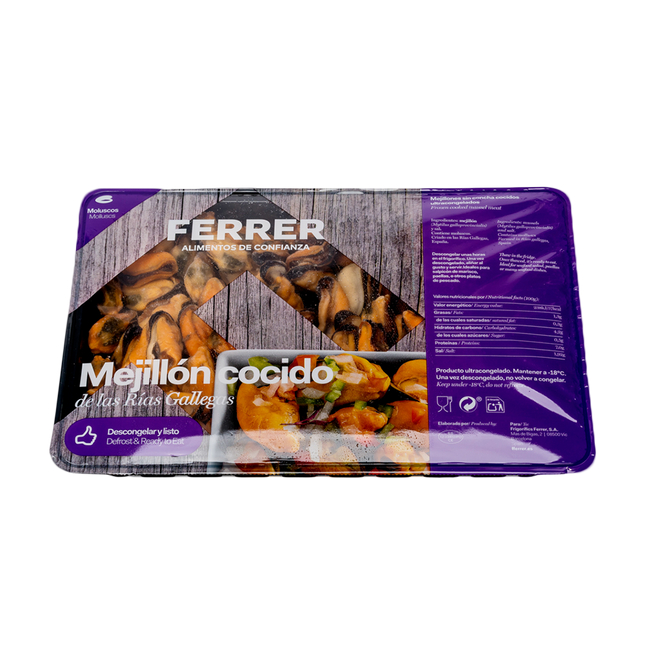 Ferrer Mussel Meat 500g (Frozen) - Longdan Official Online Store