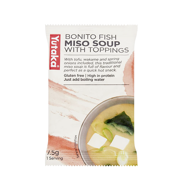 Yutaka Instant Miso Soup – Bonito 7.5g - Longdan Official