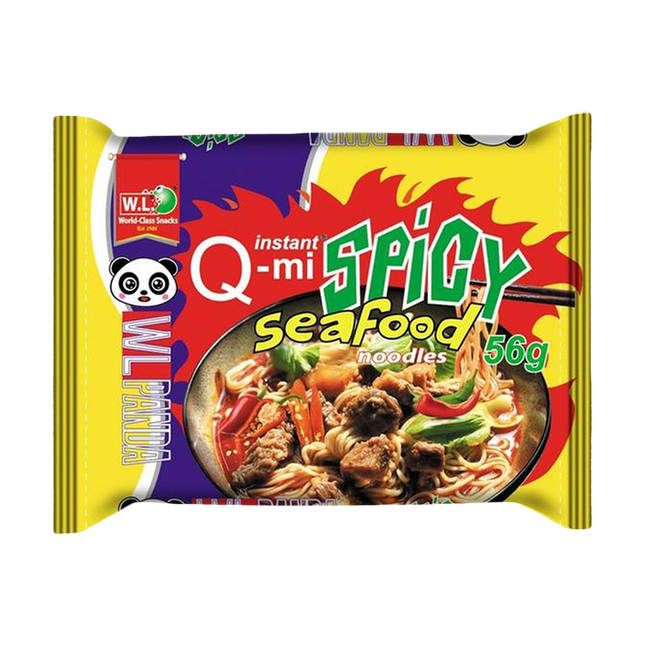 WL Panda Q-Mi Instant Noodles Seafood 56G - Longdan Official Online Store