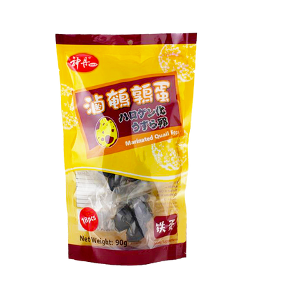 SHEN DAN Marinated Quail Eggs - Five Spices 90g - Longdan Official