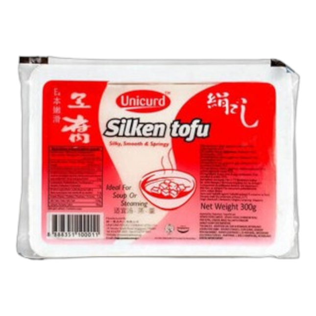 Unicurd Silken Tofu - Red Box 300g (Case 21)