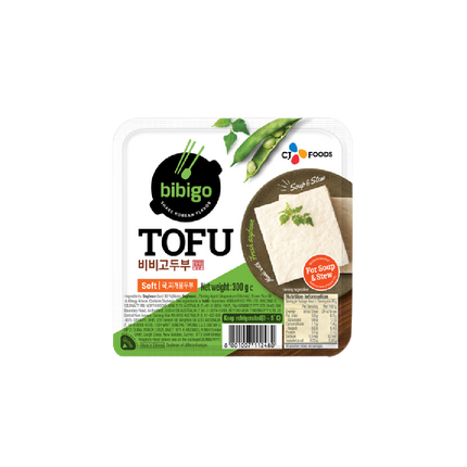 CJ BIBIGO Soft Tofu For Soup 300g (Case 12)