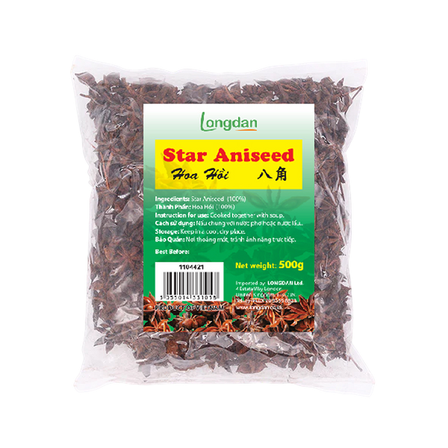 Longdan Star Aniseed 500g (Case 20)
