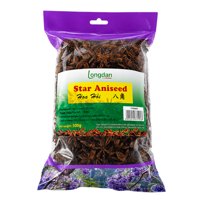 Longdan Star Aniseed 500g (Case 10)