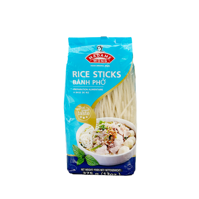 MADAME WONG Rice Sticks 3 Mm 375g (Case 30)