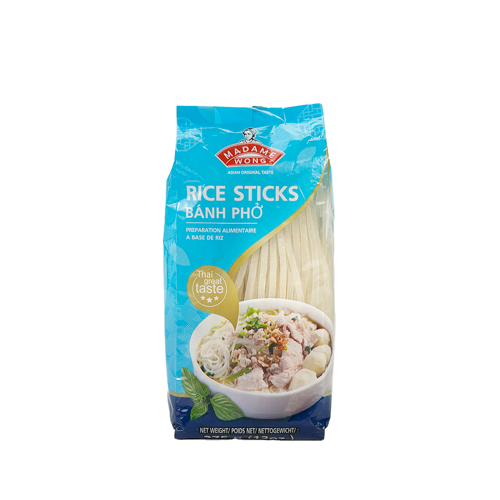 MADAME WONG Rice Sticks 5 Mm 375g (Case 30)