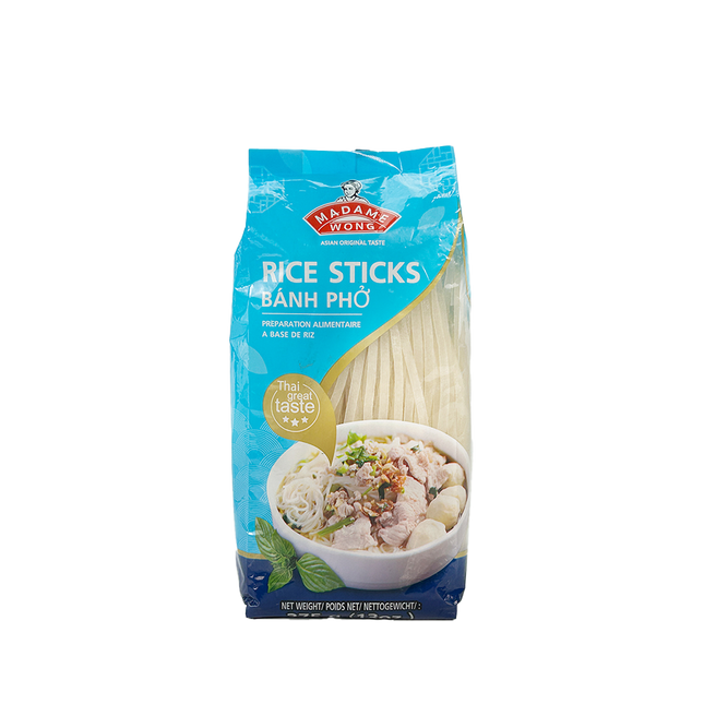 MADAME WONG Rice Sticks 5 Mm 375g (Case 30)