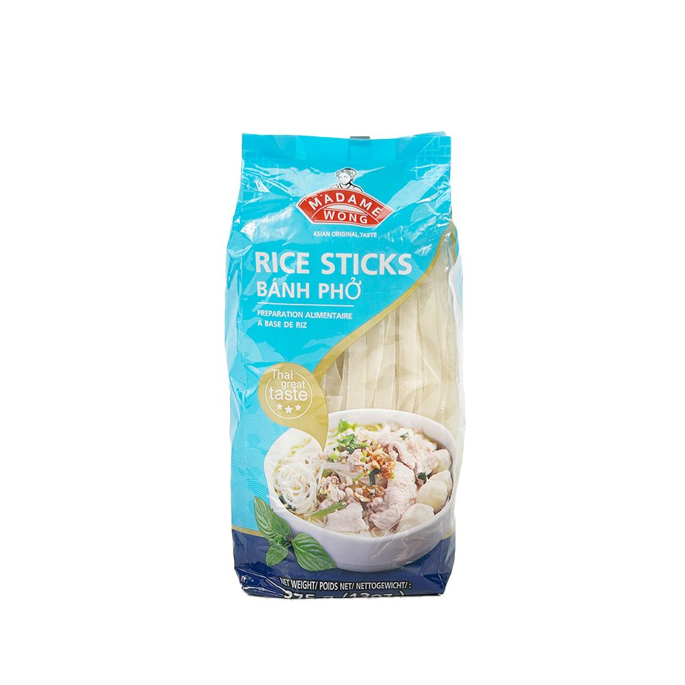 MADAME WONG Rice Sticks 10 Mm 375g (Case 30)