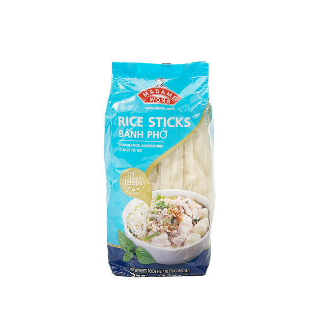 MADAME WONG Rice Sticks 10 Mm 375g (Case 30)