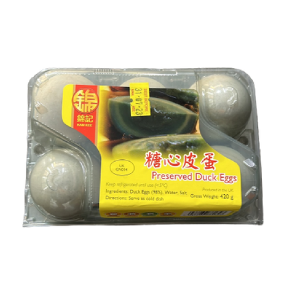 KAM KEE Preserved Duck Eggs 420g - Longdan Official