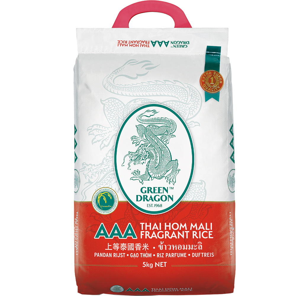 GREEN DRAGON Thai Fragrant Rice 5kg - Longdan Official