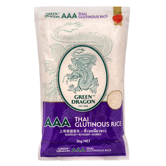 GREEN DRAGON Glutinous Rice 2kg - Longdan Official