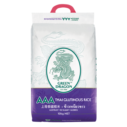 GREEN DRAGON Glutinous Rice 10kg - Longdan Official