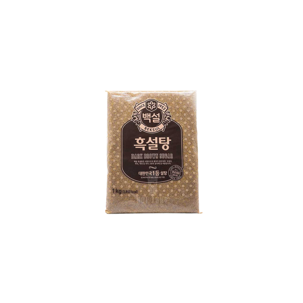 CJ BAEKSUL Dark Brown Sugar 1kg (Case 16)