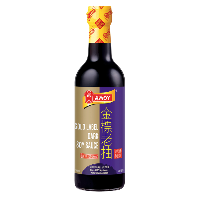 AMOY Gold Label Dark Soy Sauce 500ml - Longdan Official Online Store
