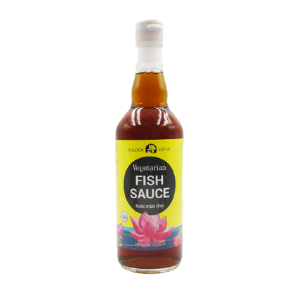 Golden Lotus Vegetarian Fish Sauce 500ml - Longdan Official