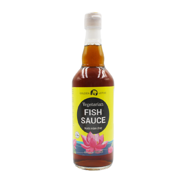 Golden Lotus Vegetarian Fish Sauce 500ml - Longdan Official